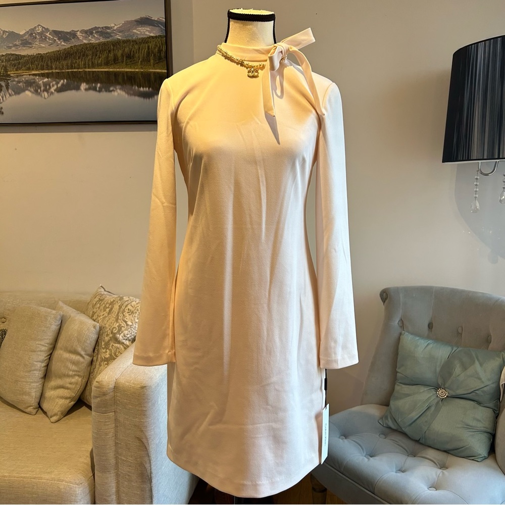 Calvin Klein size 2 pink bow dress
